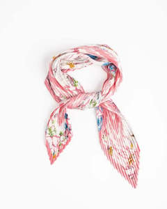 Rilee Pleated Scarf - Pink