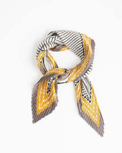 Sienna Pleated Scarf - Marigold