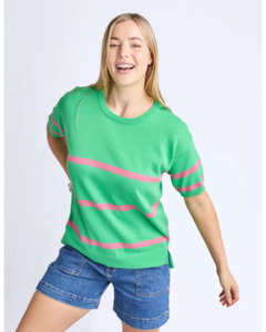 Sage S/S Knit / Spring Green