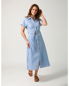 Kinsley Dress / Capri Stripe
