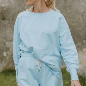 Size 18 Plus: Suzy Sweater / Ice Blue