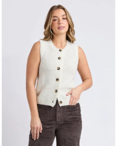 Delta Knit / Vintage White