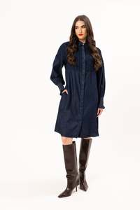 Dresses: Cheri Dress / Indigo