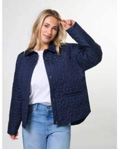 Flowerly Jacket / Navy