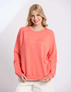 Classic Sweater/ Coral