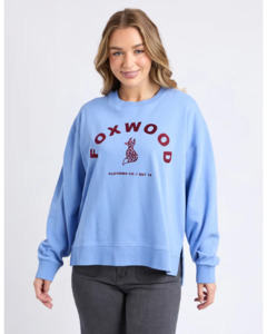 Effortless Contrast Crew / Azurine Blue