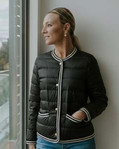 Fern 90/10 Down Jacket / Black