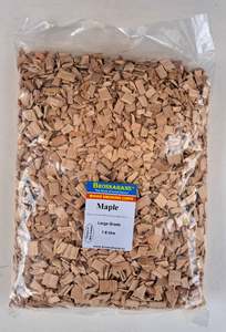 Smoking Sawdust Wood Dust: Sawdust 1.6 Litre Bag, Maple chip