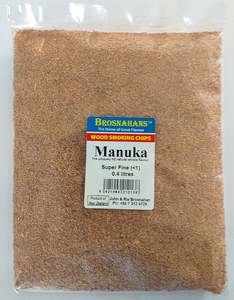 Smoking Sawdust Wood Dust: Sawdust Small 0.4 Litre Sample Bag, Manuka Super Fine