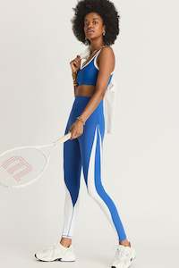 Full Length Leggings: Lazuli 25In Midi Pant | Lapis