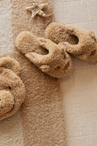 Activewear Sale: Bear Slippers | Gold