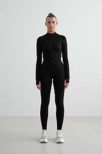 Aimn: Shape Seamless Zip Jacket