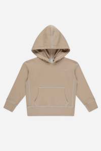 Kids Tops: Coast Hoodie | Mocha