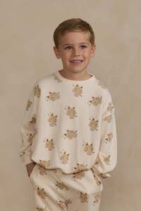 Kids Tops: Relaxed Sweatshirt | Coyote Natural