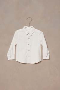 Kids Tops: Harrison Button Down Shirt | White