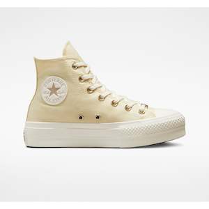 Womens Chunk Taylor Lift Elevated Gold Hi | Mums Potato Salad/Light Gold/Ergret