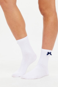 Christmas Gifting: Lavalliere 2PK Sock | White