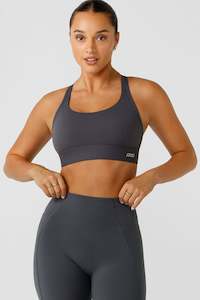 Running Essentials: Amy Maximum Support Sports Bra | Titanium