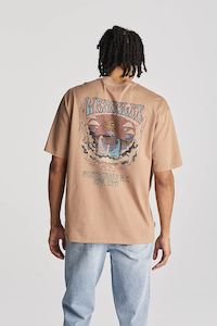 Wrangler: Shroom Vision Slacker Tee | Wood Ear