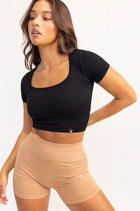 Ryderwear 1: Lift 2.0 Rib Seamless T-Shirt | Black