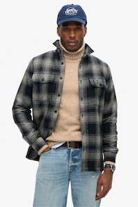 Wool Miller Overshirt | Over Ombre Navy