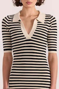 Lana Stripe Knit Dress