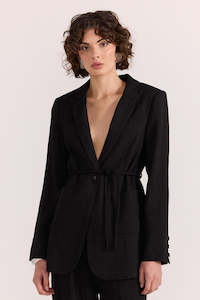 Staple The Label: Emory Tie Waist Blazer