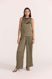 Staple The Label: Thalia Drawstring Pants | Olive