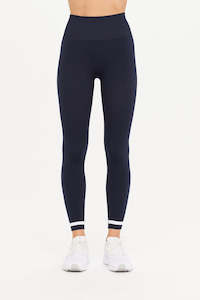 Full Length Leggings: Form Seamless 25in Midi Pant | Navy