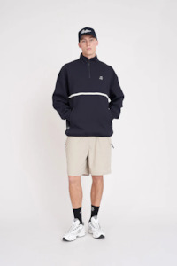 Huffer: Mens Club 1/4 Zip Crew