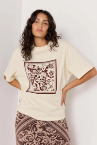 Womens Casual Tops: Lumi Oversize Tee