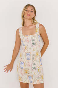 Sirena Tie Back Mini Dress