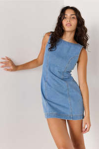 Minkpink: Miles Denim Mini Dress