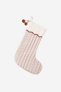 Christmas Stocking | Candy Cane Stripe
