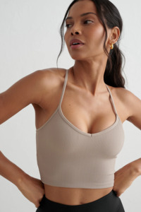 Black Friday 30 Off Aimn Excluding Accessories: Ribbed Performance Bralette