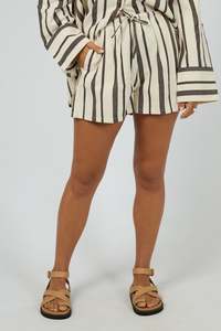All About Eve: Rosa Stripe Short