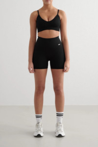 Black Friday 30 Off Aimn Excluding Accessories: Ribbed Seamless Deep Cut Bra