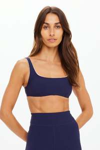The Upside: Maison Rory Scoop Bra | Navy