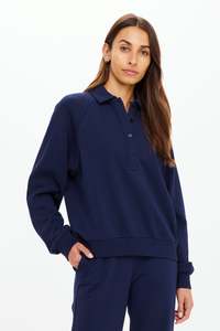 Collared Elle Polo | Navy