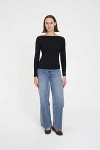 365 LS Jersey Top | Black