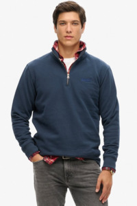 Essential Logo Half Zip | Lauren Navy