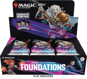MTG Sealed: * PREORDER * Foundations - Play Booster Display