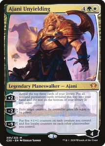 Commander 2020: Ajani Unyielding [Commander 2020]