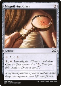 Double Masters: Magnifying Glass [Double Masters] Foil
