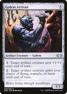 Double Masters: Golem Artisan [Double Masters] Foil