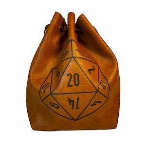 Dice Bags: LPG | Dice Bag | Large Brown