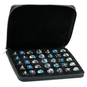Dice Boxes: Dice Collector's Album | Fits Five Sets!
