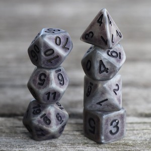 Hd Dice: RPG Dice | "Ancient Armor" | Set of 7