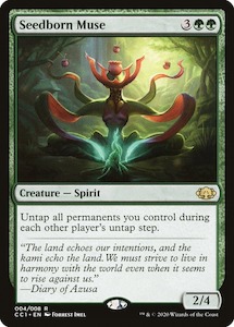 Commander Collection: Seedborn Muse [Commander Collection: Green] Foil