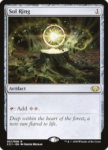 Commander Collection: Sol Ring [Commander Collection: Green] Foil